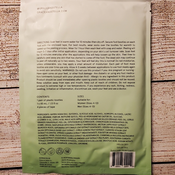 🅽🆆🆃-Dr. Pedicure Foot Mask | Fabfitfun - Picture 3 of 13